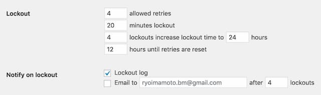 Limit Login Attempts Reloaded