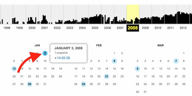 wayback machine
