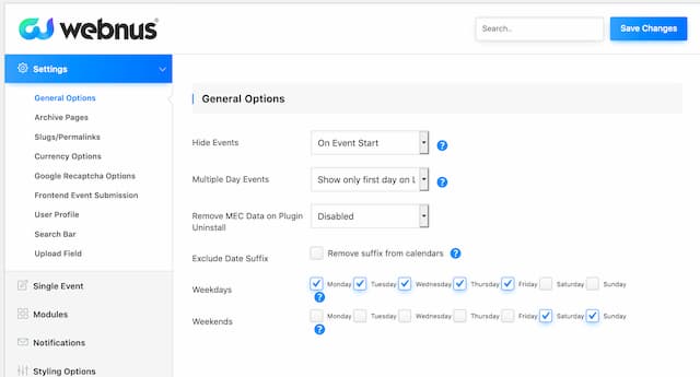 Modern Events Calendar Lite