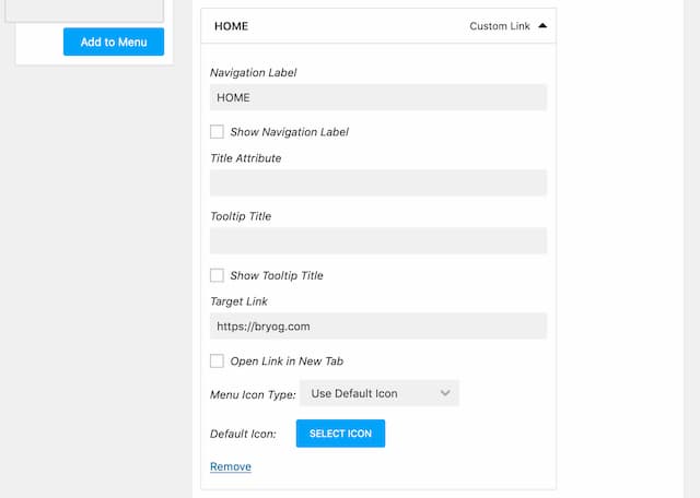 WP Floating Menu