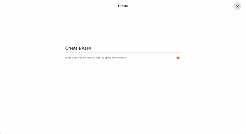 keen 使い方