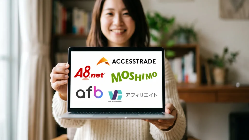 初心者が登録すべきアフィリエイトASP5社