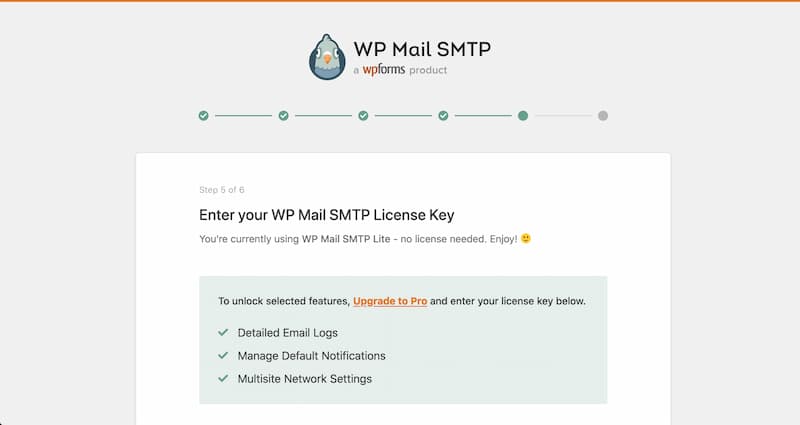 WP Mail SMTP の設定手順