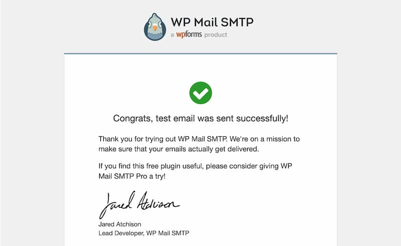 WP Mail SMTP の設定手順